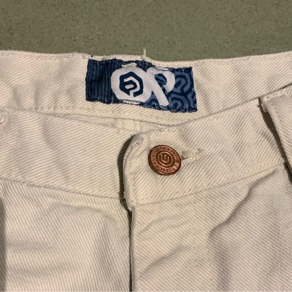 Vintage Ocean Pacific Jeans 32 Mens Ivory Sunset - Picture 3 of 9